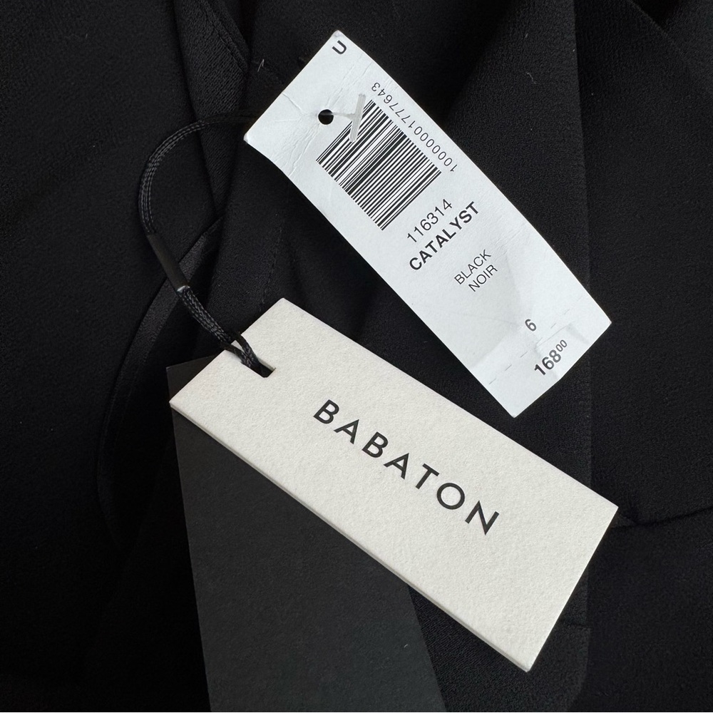 Babaton catalyst Black Midi Halter Dress - Picture 6 of 7